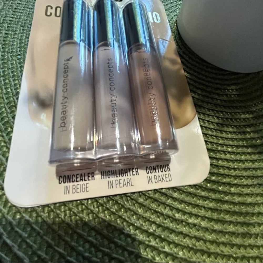 New-Beauty Concepts Concealer Trio - Beige, Pearl, Baked